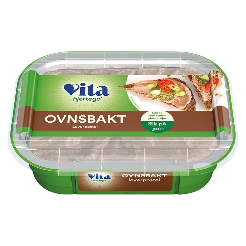Ovnsbakt Leverpostei Vita Hjertego Ovnsbakt Leverpostei Vita Hjertego