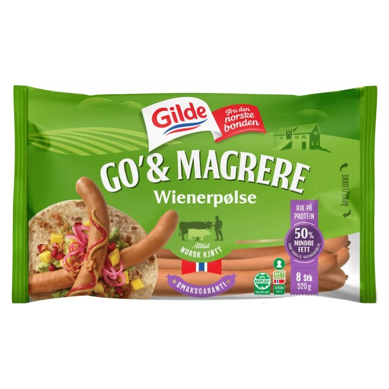 Wienerpølse Go & Mager Gilde