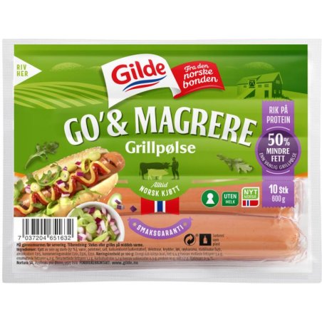 Grillpølse Go' & Mager Gilde