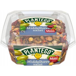 Middelhavsalat Bønner&Oliven Plantego