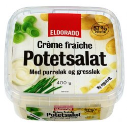 Potetsalat Creme Fraiche Eldorado