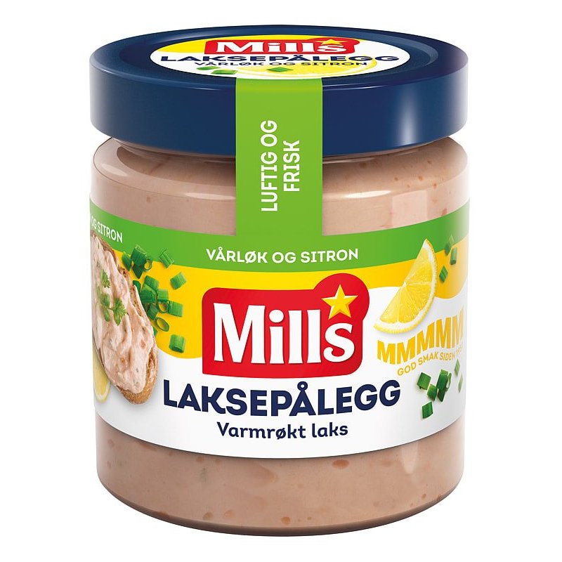 Laksepålegg Vårløk&Sitron Mills Laksepålegg Vårløk&Sitron Mills
