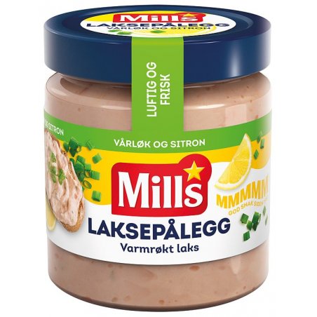 Laksepålegg Vårløk&Sitron Mills