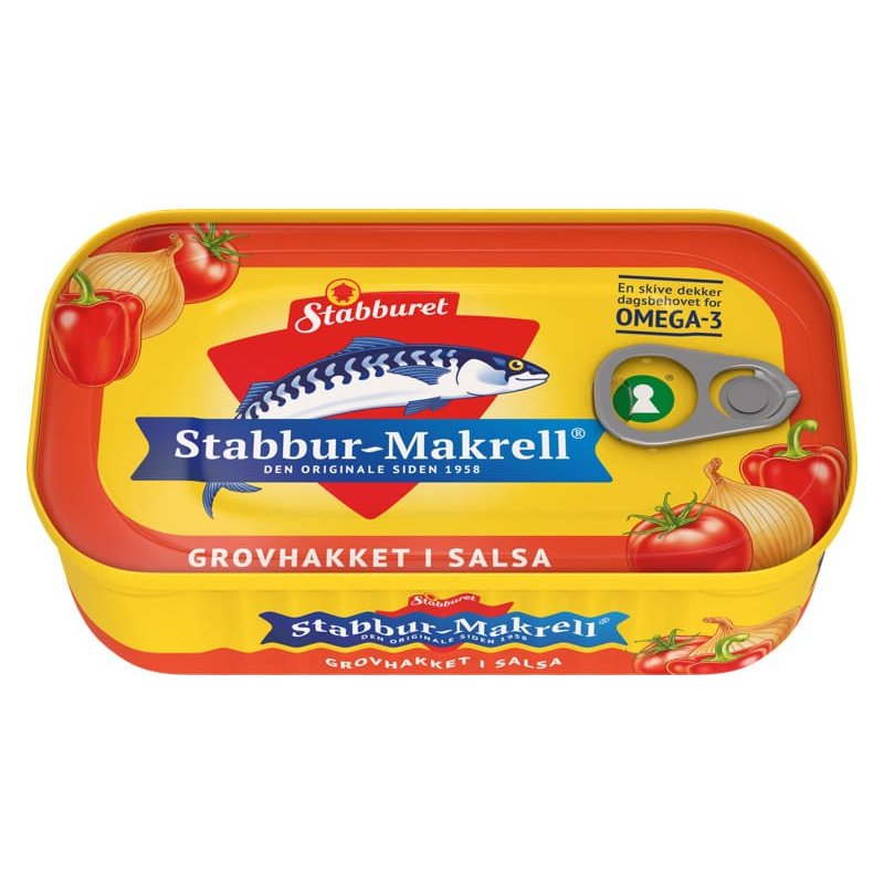 Stabbur-Makrell Hakket i Salsa
