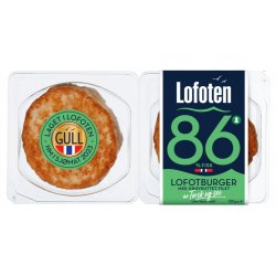 Grov Fiskeburger Torsk&Sei 86% Lofoten