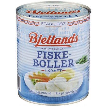 Fiskeboller i Kraft Bjellands