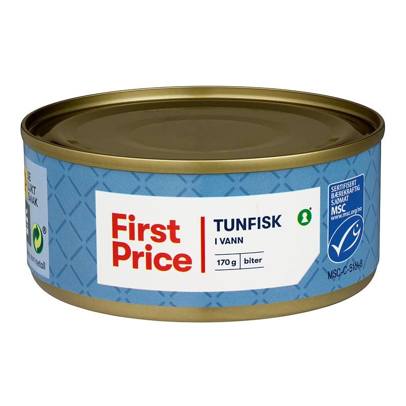 Tunfisk i Vann First Price