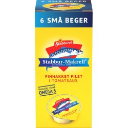 Finhakket Stabbur-Makrell Porsjonspakker