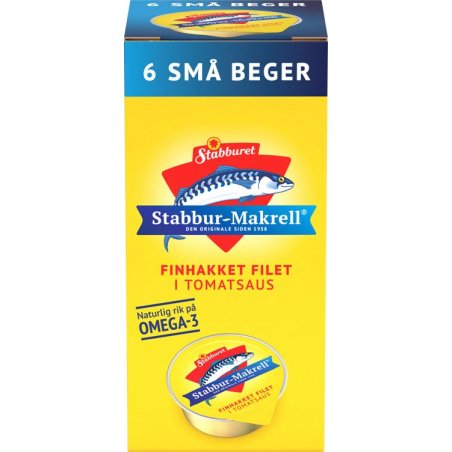 Finhakket Stabbur-Makrell Porsjonspakker
