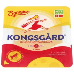 Kongsgård Skivet Ost Synnøve
