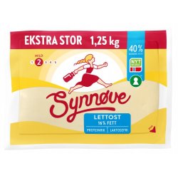 Gulost Lett 16% Synnøve