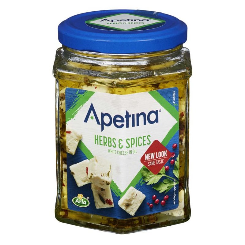 Fetaost Biter Herbs&Spices Arla Apetina