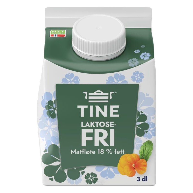 Laktosefri Matfløte Tine Laktosefri Matfløte Tine