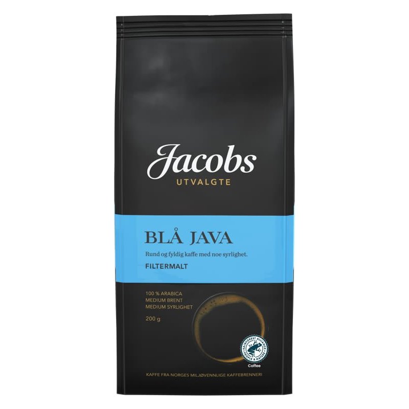 Blå Java Filtermalt Jacobs