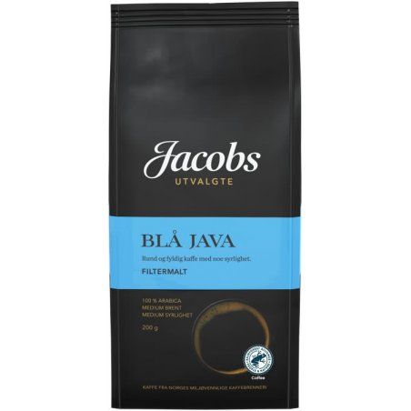 Blå Java Filtermalt Jacobs