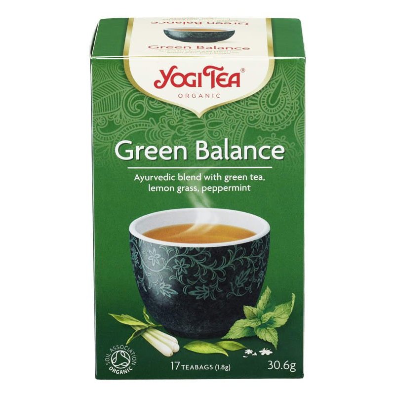 Yogi Te Green Balance Økologisk Yogi Te Green Balance Økologisk