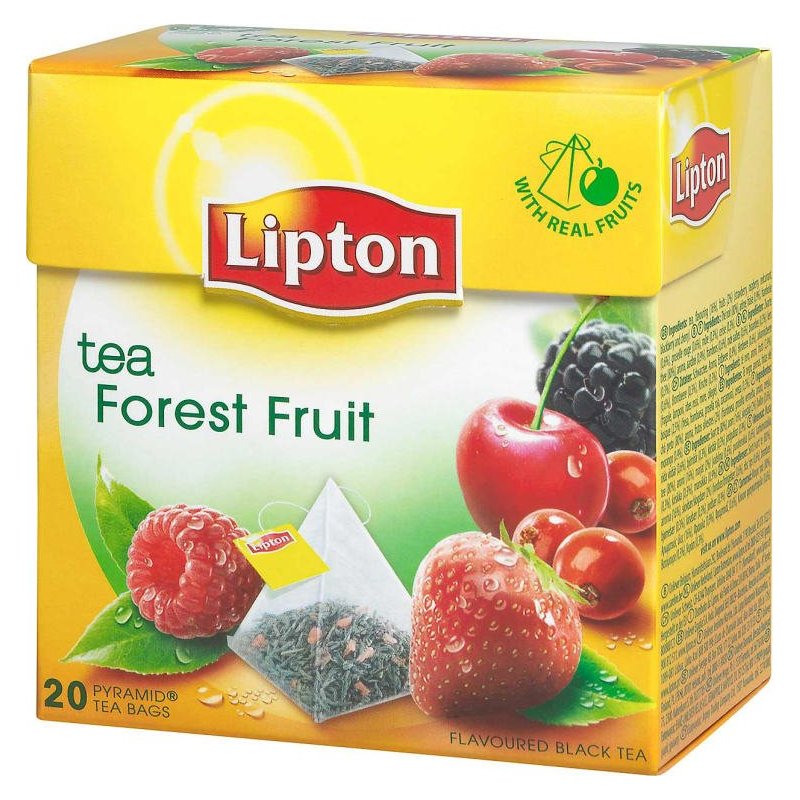 Lipton Forest Fruit Te Pyramide