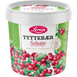 Tyttebærsyltetøy Lerum 1kg