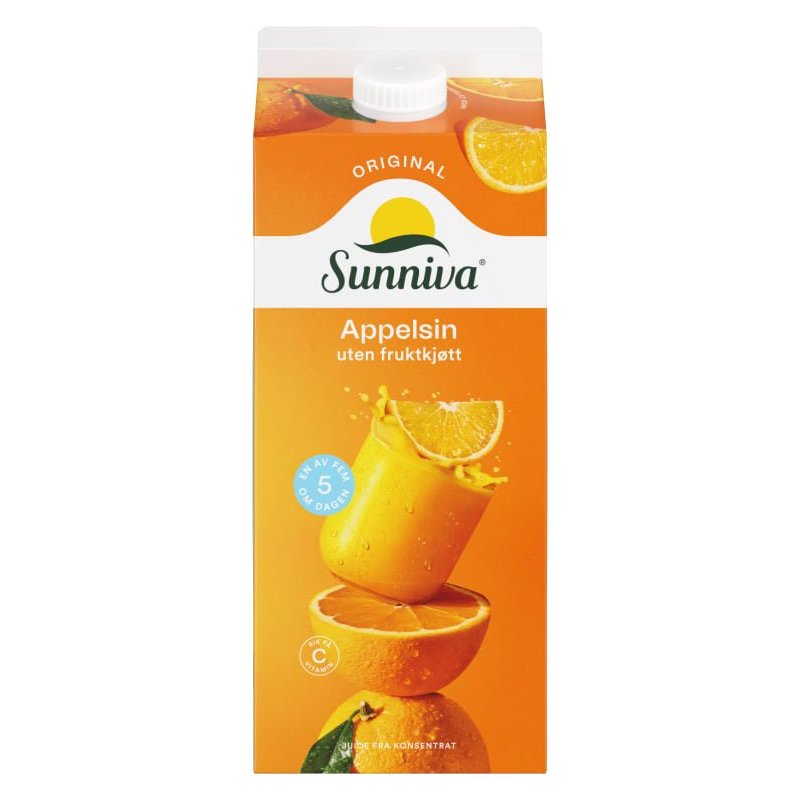 sunniva original appelsinjuice
