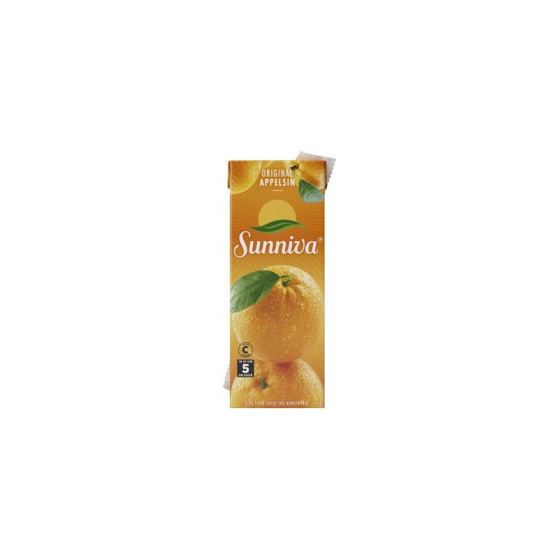 Sunniva Original Appelsinjuice 0,25L