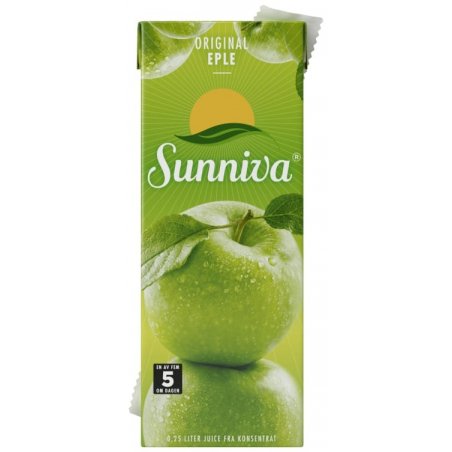Sunniva Original Eplejuice 0,25L