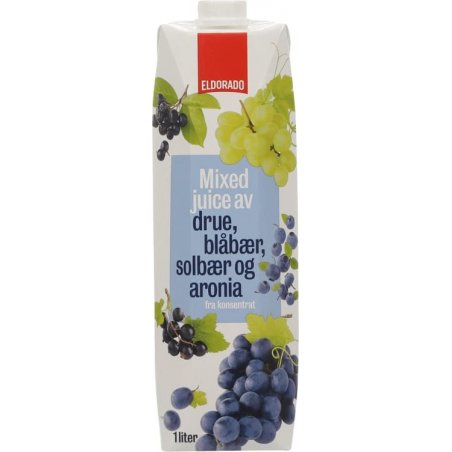 Juice m/Druer,Blåbær&Solbær Eldorado