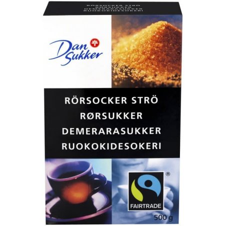 Rørsukker Strø Dansukker