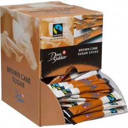 Sukker Sticks Brun Dansukker