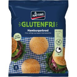 Hamburgerbrød Glutenfri Hatting