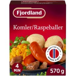 Fjordland Komler m/Raspeballer