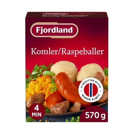 Fjordland Komler m/Raspeballer