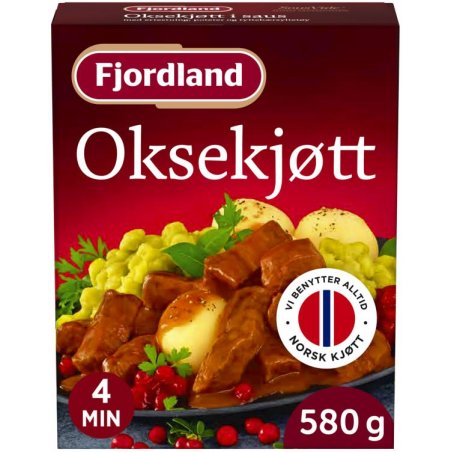 Fjordland Oksekjøtt I Saus