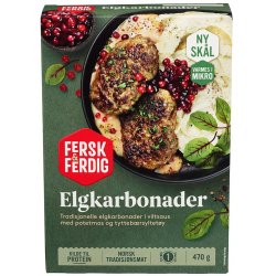 Elgkarbonader m/Potetmos Fersk&Ferdig
