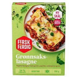 Grønnsakslasagne Vegetar Fersk&Ferdig