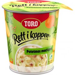 Potetmos m/Kjøtt Rett i Koppen