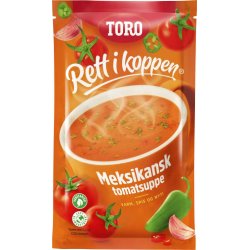 Tomatsuppe Meksikansk Rett i Koppen