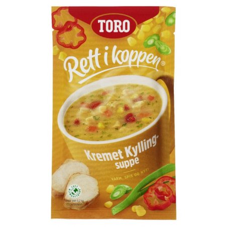 Kyllingsuppe Kremet Rett i Koppen