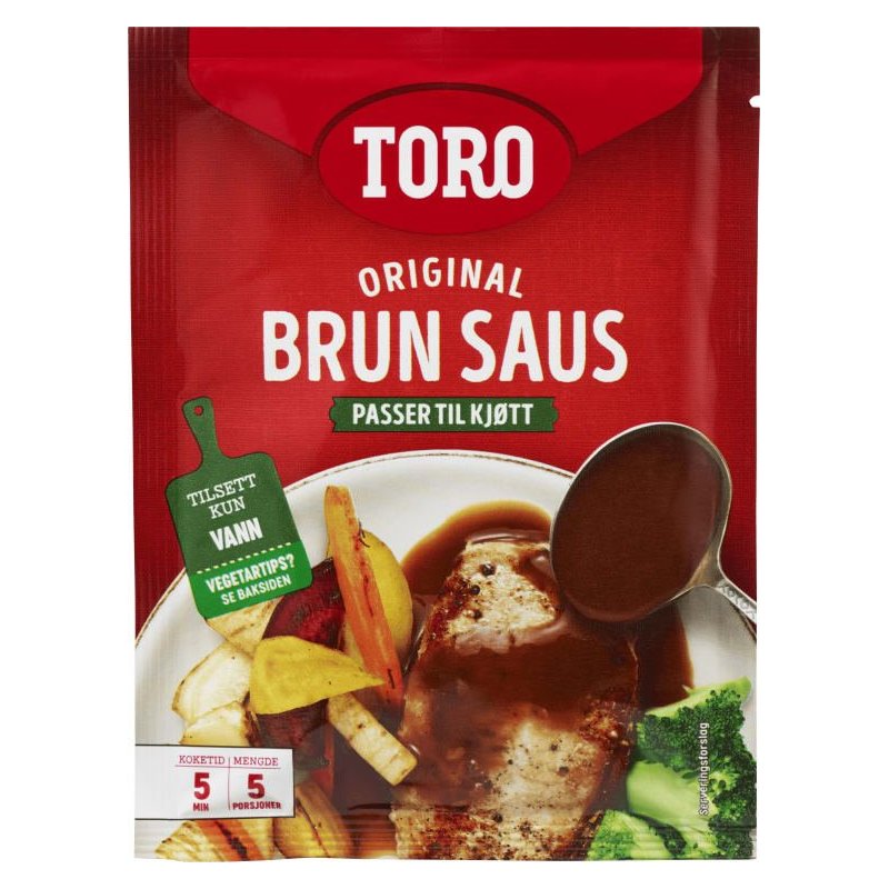 Brun Saus Original Toro Brun Saus Original Toro