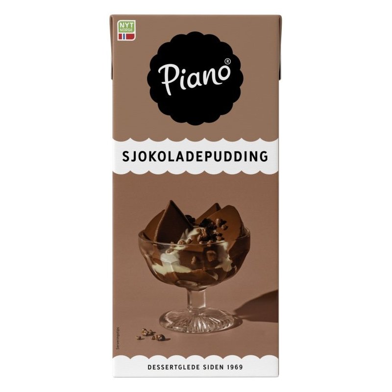 Sjokoladepudding Piano Sjokoladepudding Piano