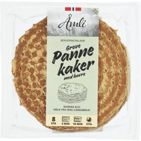 Pannekaker Ferdigstekte Åmli