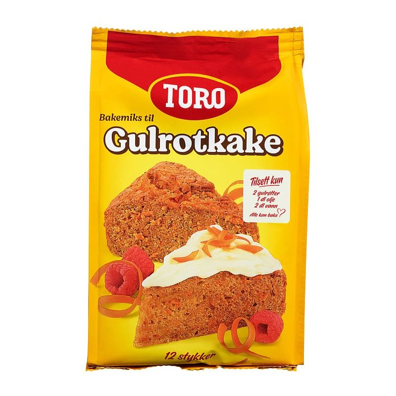 Gulrotkake Mix Toro Gulrotkake Mix Toro