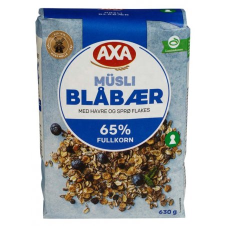 Musli Blåbær Axa