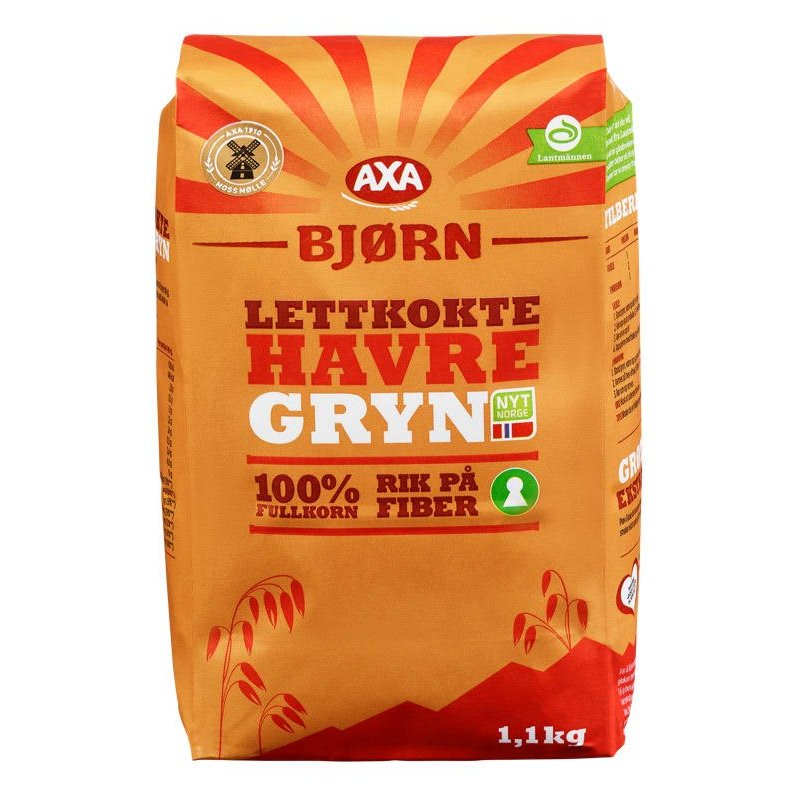 Havregryn Lettkokte Axa
