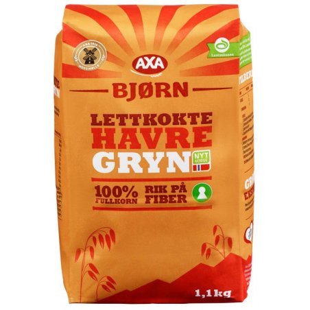 Havregryn Lettkokte Axa