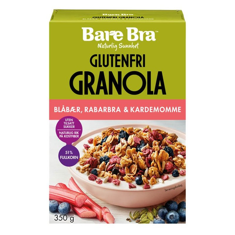 Granola Glutenfri Bare Bra Granola Glutenfri Bare Bra