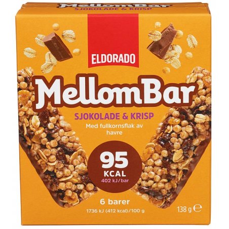 Mellombar Sjokolade&Krisp Eldorado