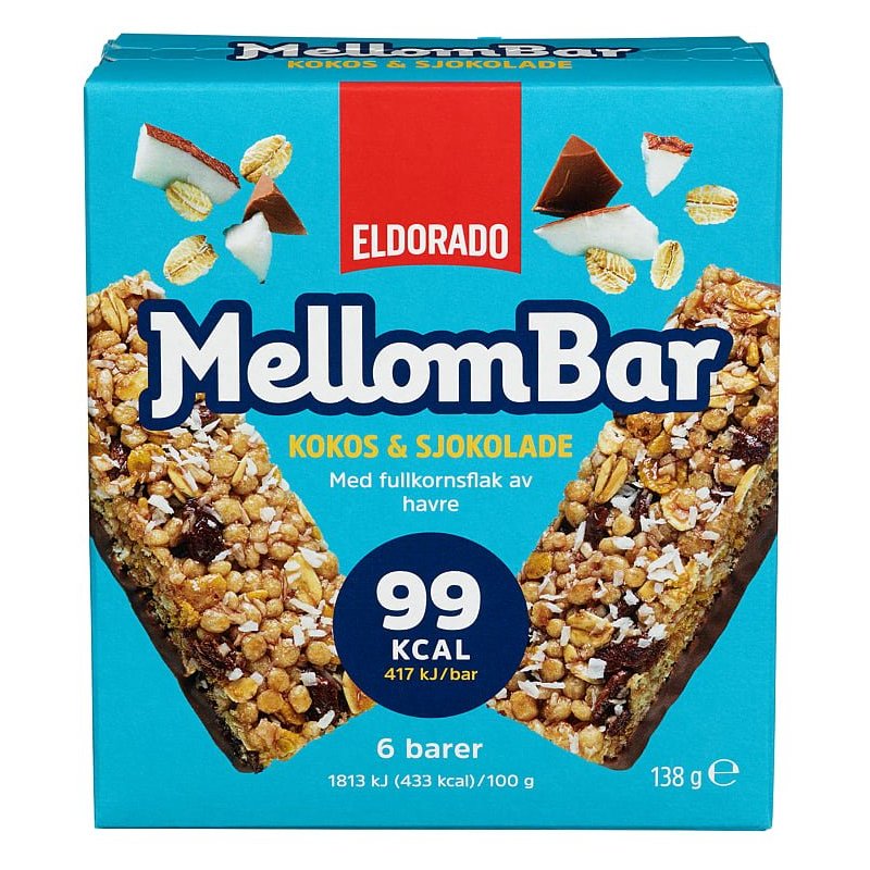 Mellombar Kokos&Sjokolade Eldorado