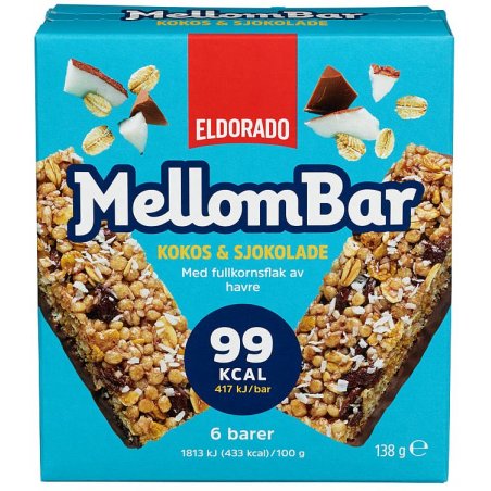 Mellombar Kokos&Sjokolade Eldorado
