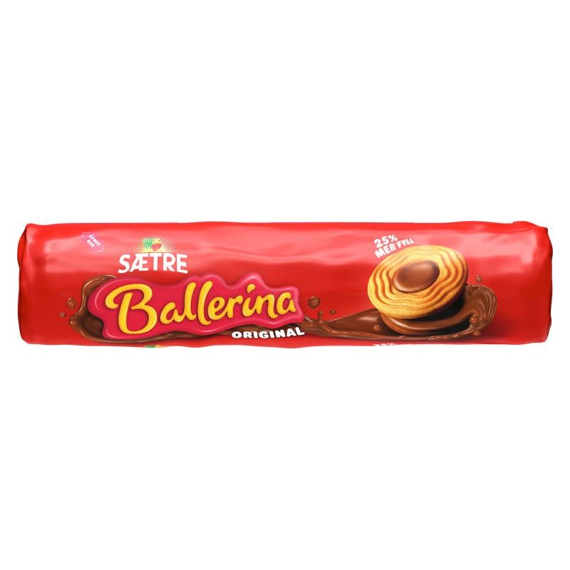 Ballerina Kjeks Nougat Sætre Ballerina Kjeks Nougat Sætre