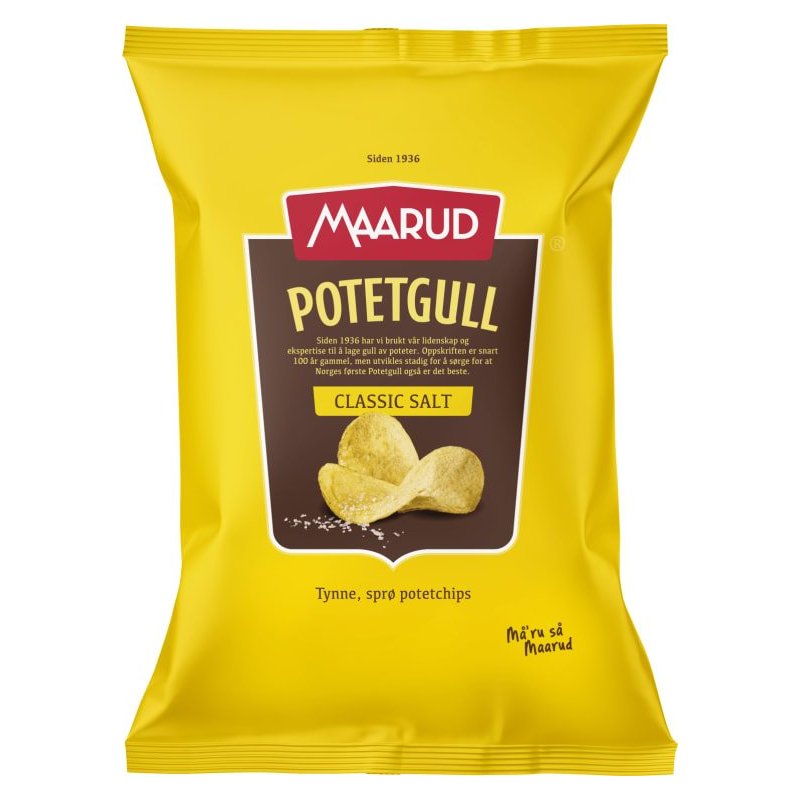 Potetgull Classic Salt Maarud Potetgull Classic Salt Maarud